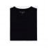 Pack 6 camisetas interiores negras negro