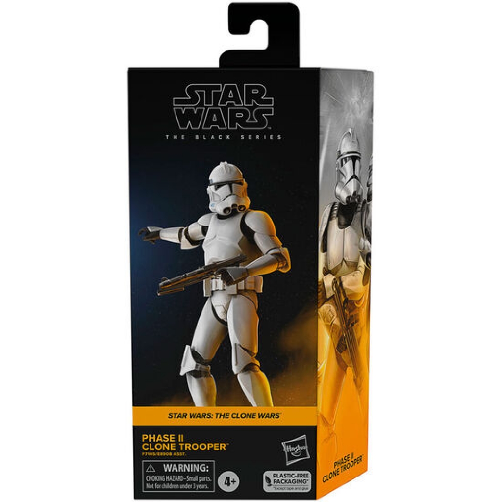 Figura phase ii clone trooper the clone wars star wars 15 centímetros