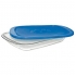 Fiambrera+tapa rectangular plana igloo 26x18,5 centímetros azul