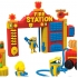 Set de bloques estacion de bomberos play-doh