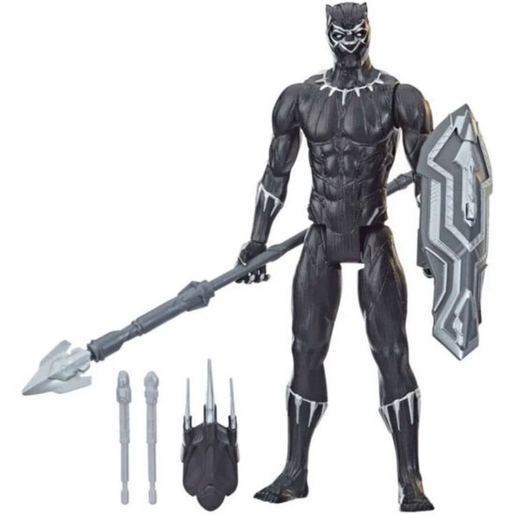 Figura black panther titan hero series marvel 30 centímetros
