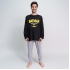 Pijama largo single jersey batman black