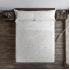 Juego de sábanas con almohada y bajera estampadas 100% algodón modelo hpotter stars gold para cama de 180.