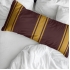 Funda de almohada 100% algodón gryffindor rayas cama de 90.