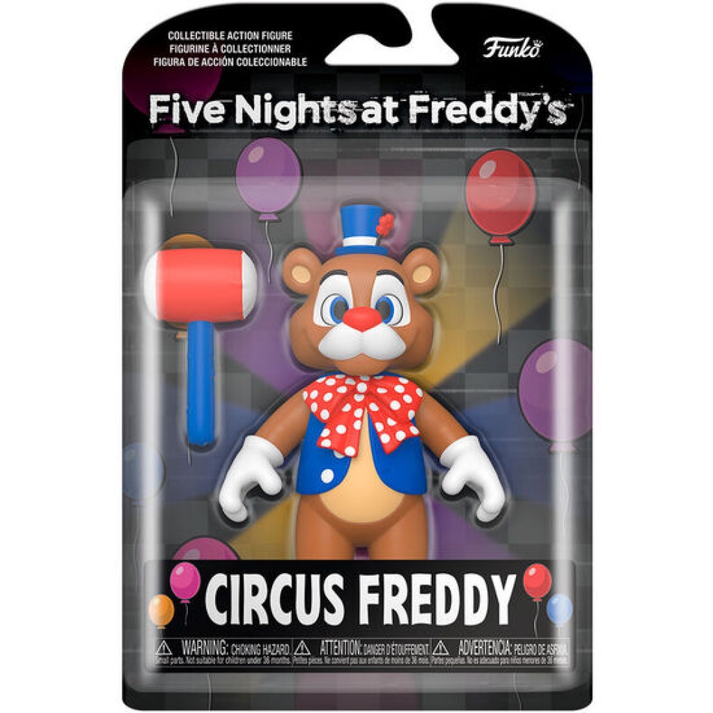 Figura action five noches at freddys circus freddy 12,5 centímetros