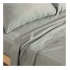Juego de sábanas satén 300 hilos modelo ultimate grey para cama de 135.