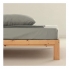 Juego de sábanas satén 300 hilos modelo ultimate grey para cama de 180.