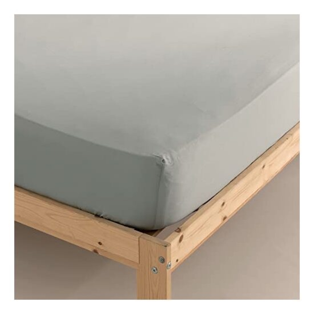 Bajera satén 300 hilos ultimate grey para cama de 135/140