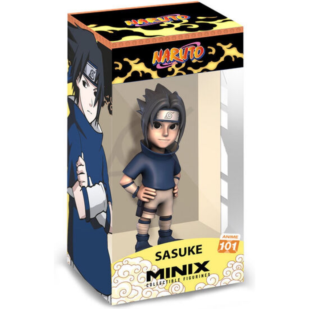 Figura minix sasuke uchiha naruto shipudden 12 centímetros