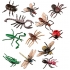 Set animales insectos 12pzs