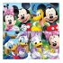 Maletin con 4 puzzles mickey mouse 