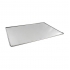 Bandeja rectangular aluminio 48x34x0,5 centímetros