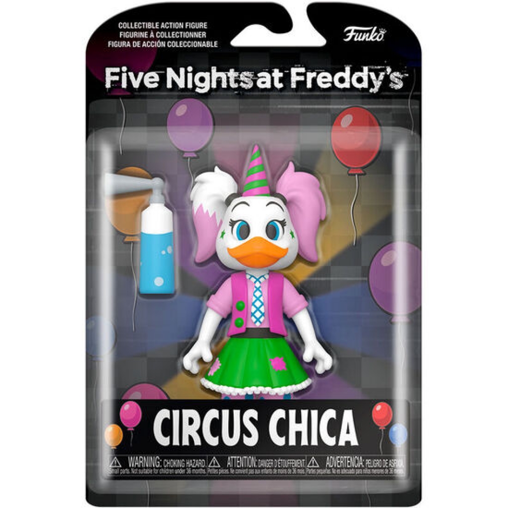 Figura action five noches at freddys circus chica 12,5 centímetros