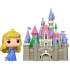 Figura pop town disney princesas aurora with castle