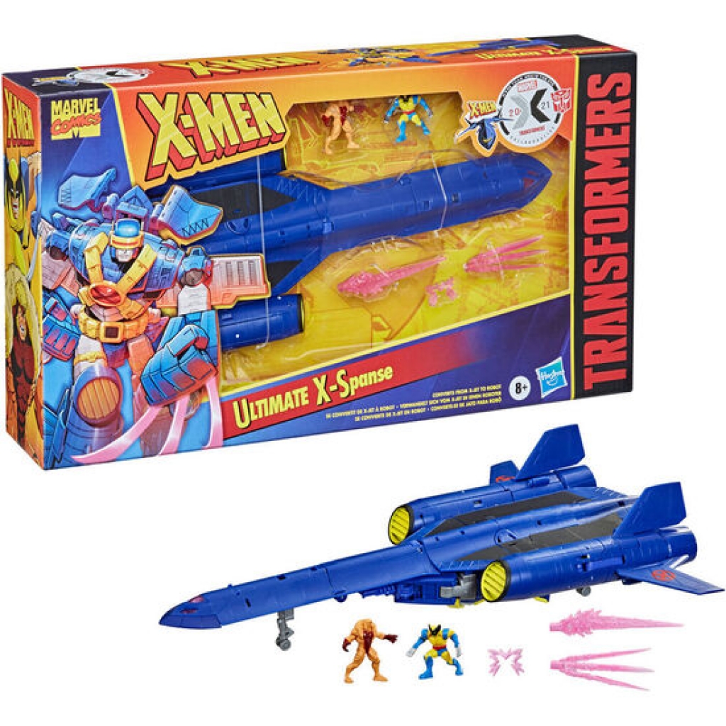 Figura ultimate x-spanse x-men transformers 22 centímetros