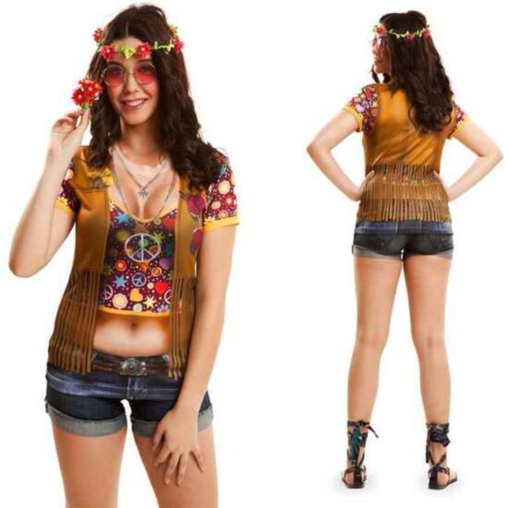 Camiseta hippie girl s