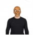 1/2 pumpkin pvc mask