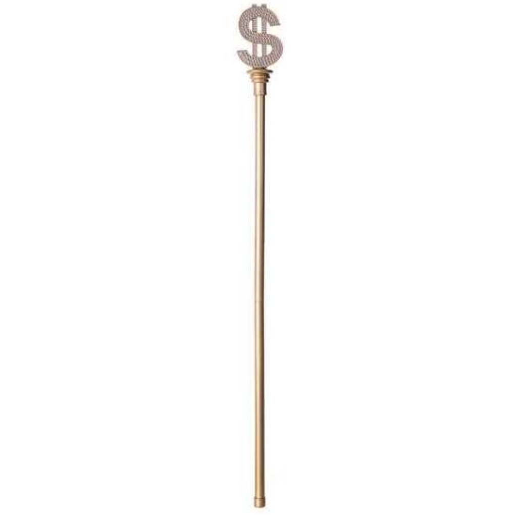 Bastón símbolo dólar 112 centímetros
