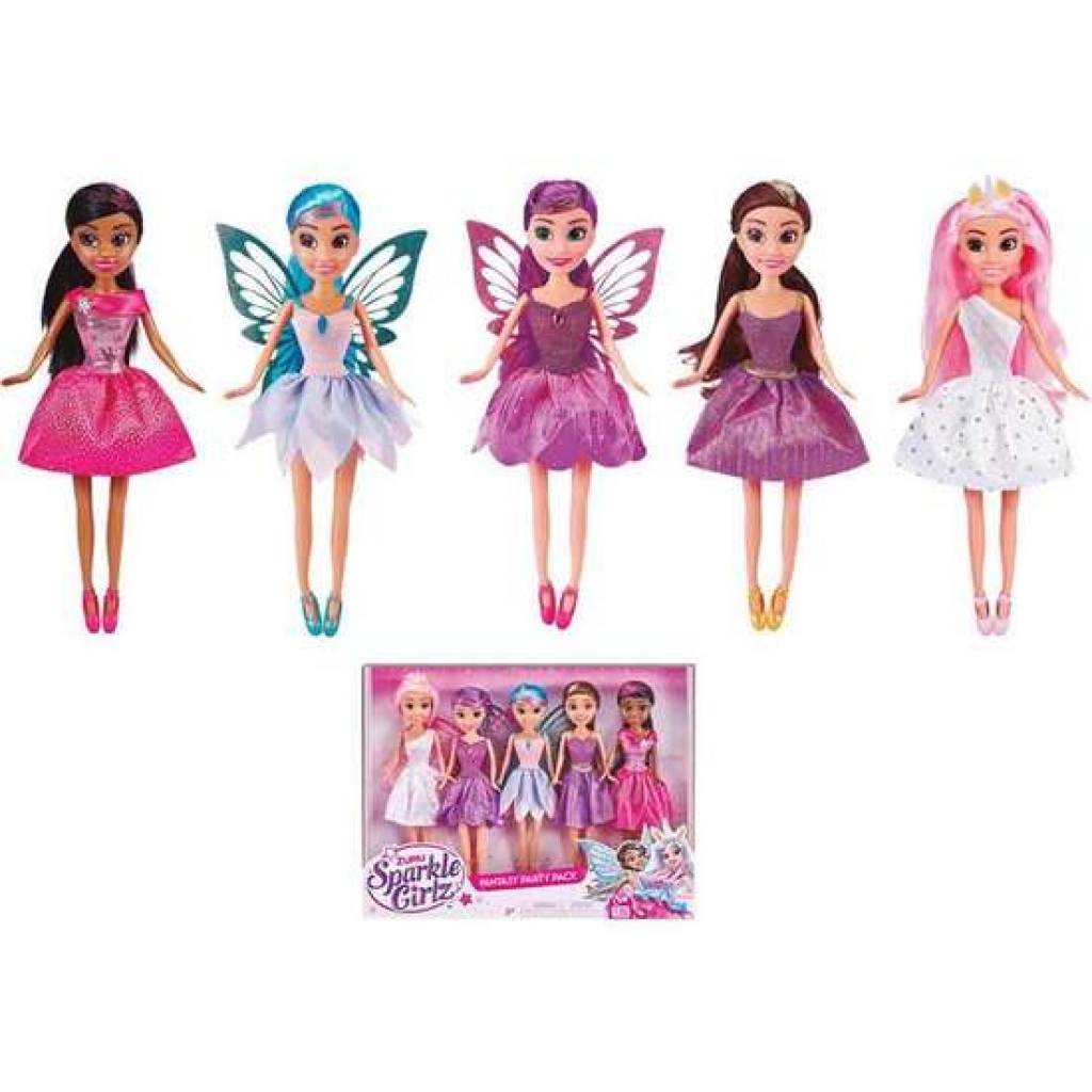Muñeca sparkle girlz pack princesas 25 centímetros