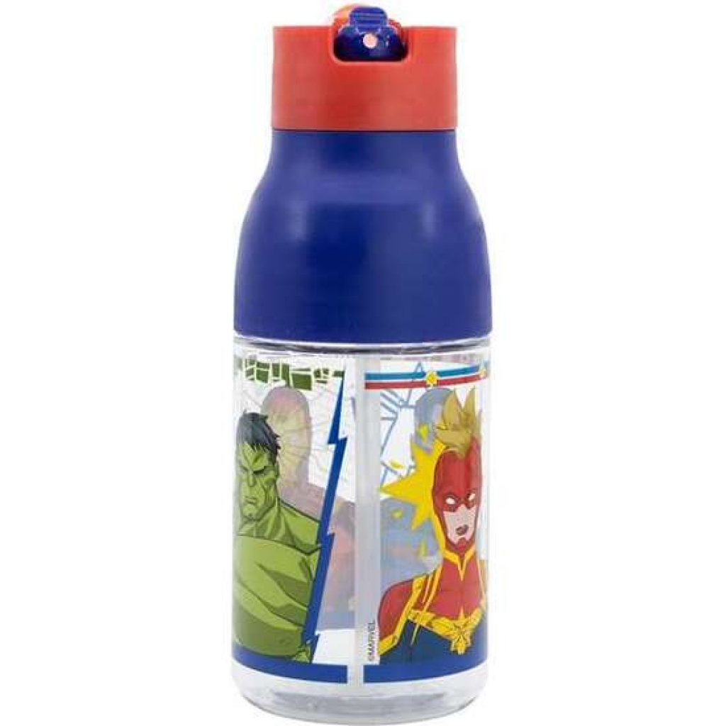 Botella ecozen premium desmontable y con boca ancha avengers invincible force 420 mililitros.