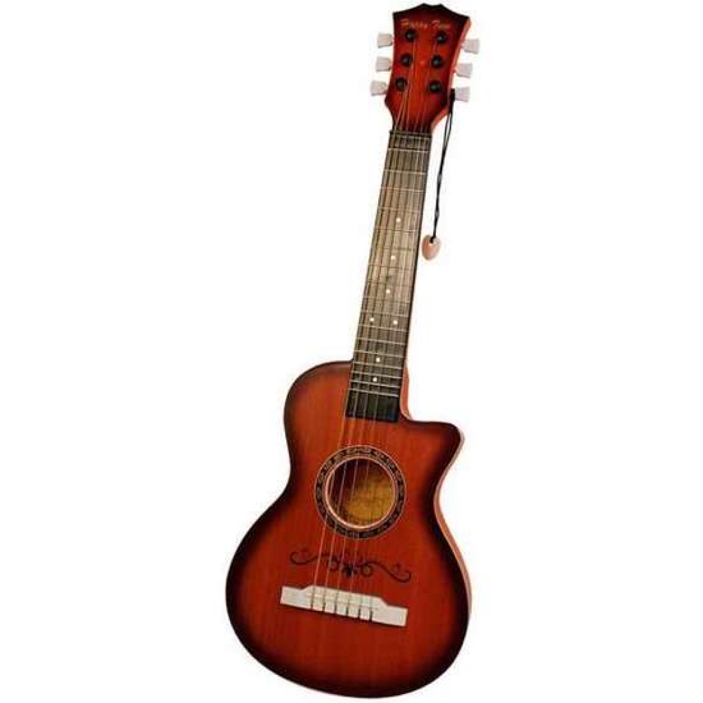 Guitarra 6 cuerdas 59 centímetros acustica plástico