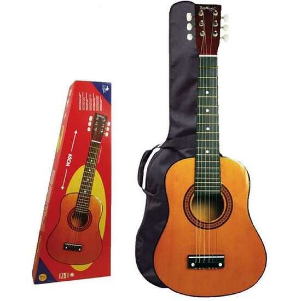 Guitarra de madera 65 centímetros