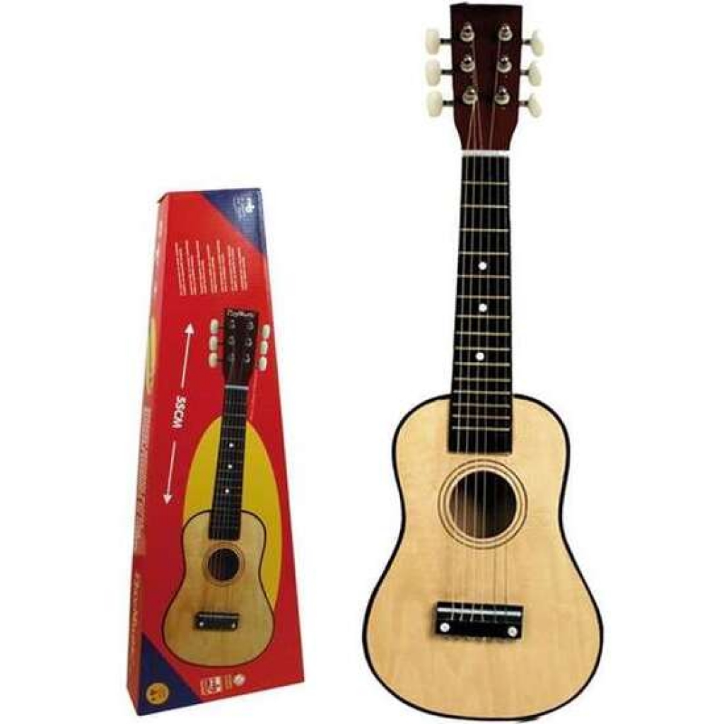 Guitarra de madera 55 centímetros