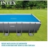 Cobertor solar para piscina frame rectangular 400x200 centímetros