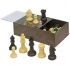 Accesorios piezas de ajedrez en caja de plástico 19x10x6 centímetros