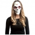 1/2 day of the dead latex mask one size