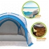 Carpa de camping con mosquiteras 350x350x260 centímetros