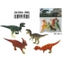 Figuras dinosaurios en bolsa 4 unidades 20x26x3 centímetros