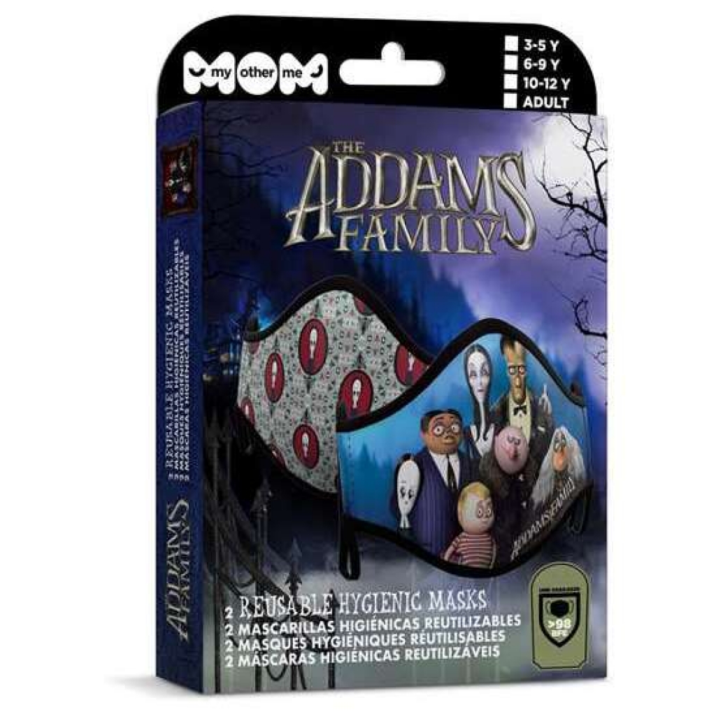 Addams family premium higienic mask 10-12 y