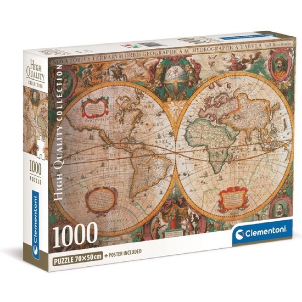 Puzzle 1000 piezas. old map