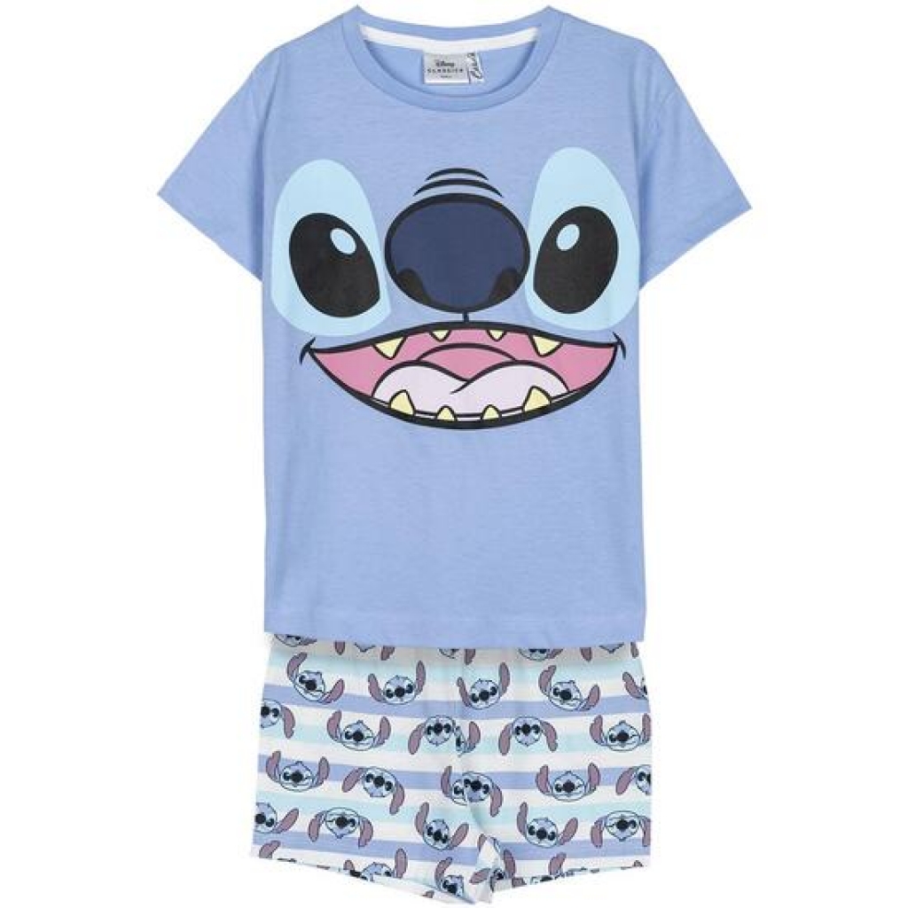 Pijama corto single jersey stitch