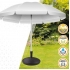 Soporte parasol poliresina antracita 30 kgs tubo 4,8 centímetros d58x35 centímetros