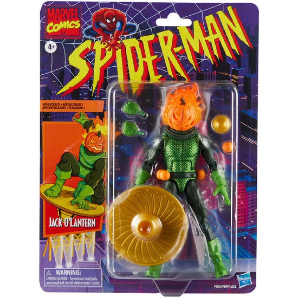 Figura jack o lantern spiderman marvel 15 centímetros