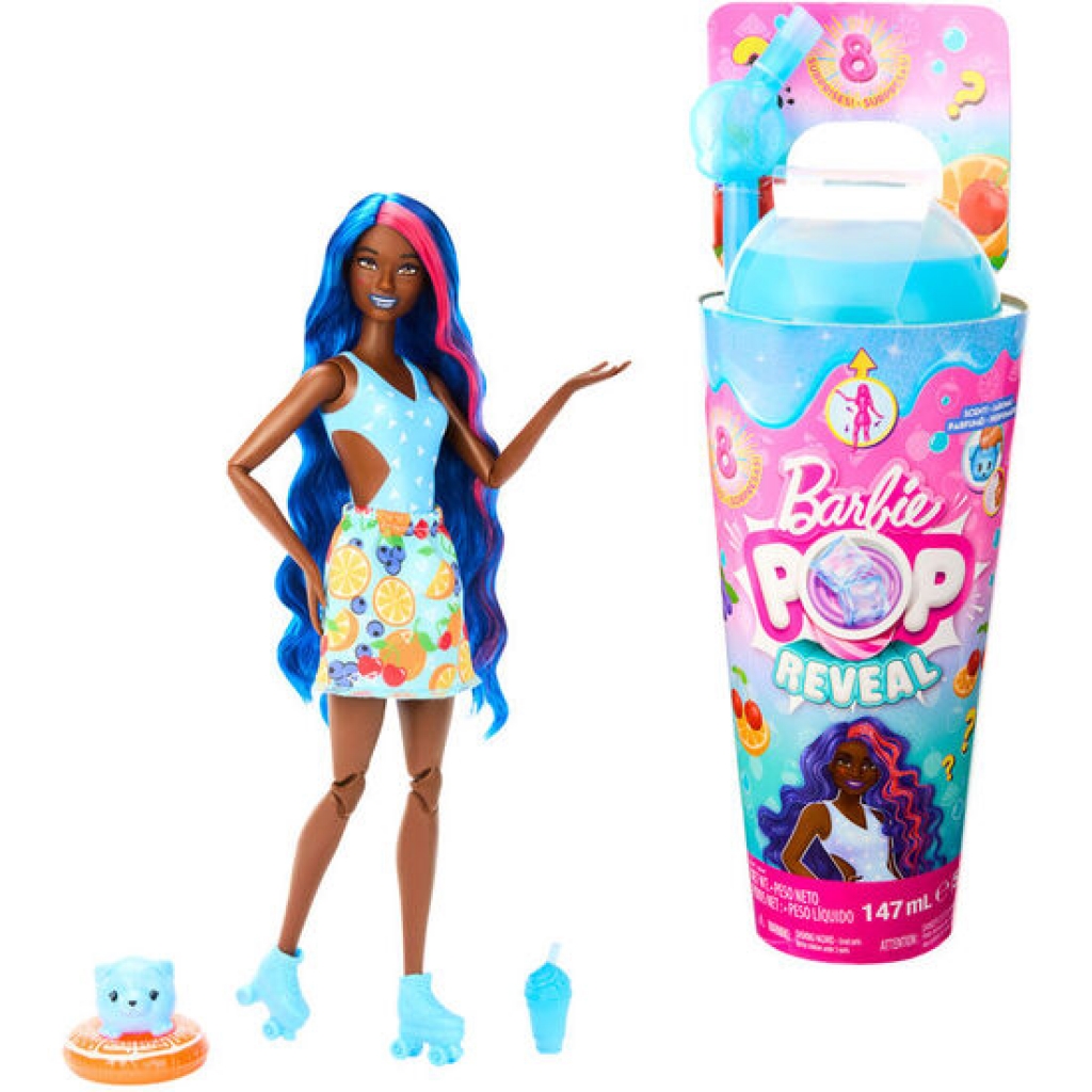 Muñeca pop! reveal serie frutas ponche de frutas barbie