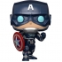 Figura pop marvel avengers game captain america stark tech suit