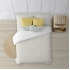 Funda nórdica 100% algodón modelo nashik beig para cama de 140x200 centímetros.