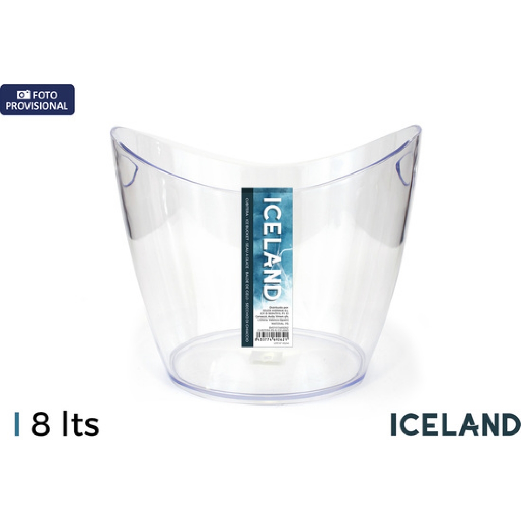 Cubitera plástico 8 litros iceland