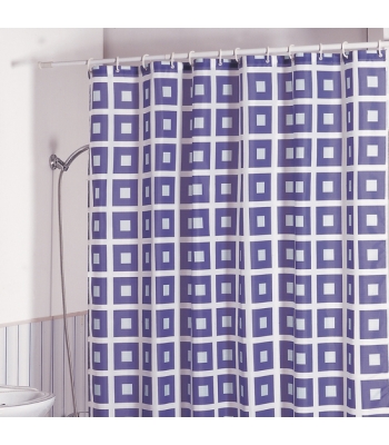 Cortina de baño de polyester 180x200 centímetros